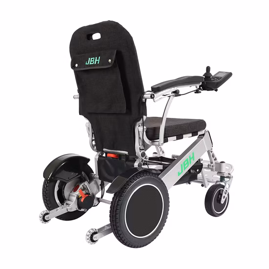 CE-geprüfter, ferngesteuerter, automatisch zusammenklappbarer Rollstuhl, elektrischer, leichter Elektrorollstuhl